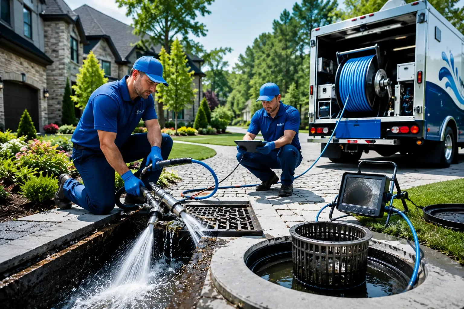 Local outdoor drain cleaning professionals in Harwood, MO